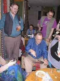 John, Mark, Pat with fishslice